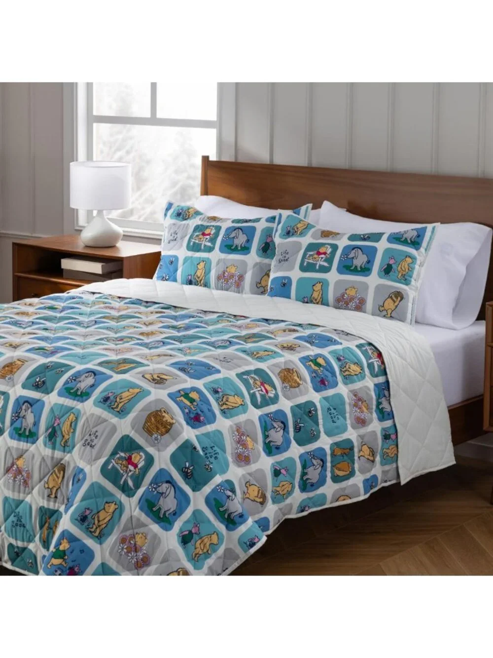 Cozy Microfiber Quilt Set with Sham - Ultra Soft Lightweight Bedspread for